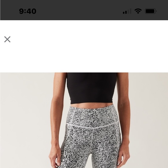 NWT Athleta Ultimate Stash Textured 7/8 tight - Picture 3 of 3